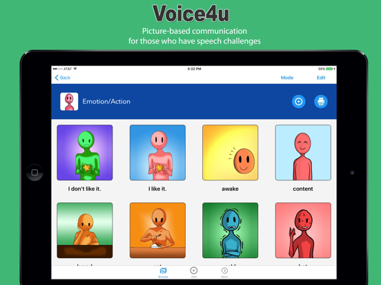 Screenshot #4 pour Voice4u AAC