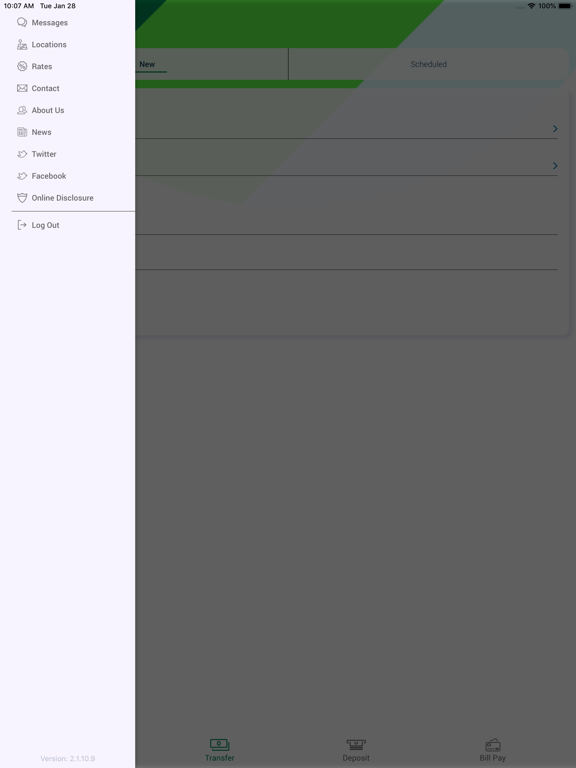 Screenshot #6 pour Sheboygan Area CU Mobile App