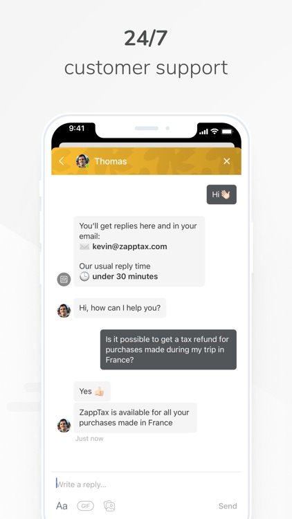 Zapptax — Shop Tax Free screenshot-6