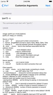 iperf - speed test tool iPhone Captures Décran 4