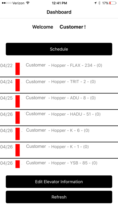 GIA Customer Screenshot