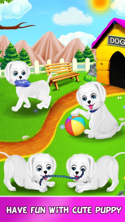 Puppy Daily Activities Game