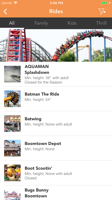 How to cancel & delete Six Flags from iphone & ipad 4