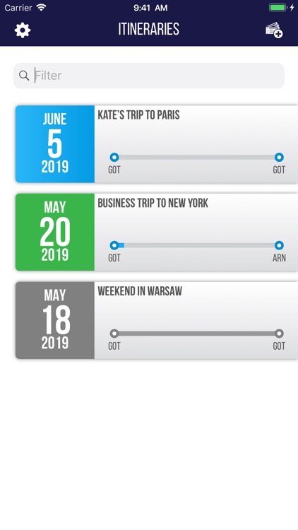 Travelonium: Flight Organizer screenshot-3