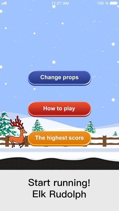 Elk Rudolph-Jumping Challenge screenshot 2