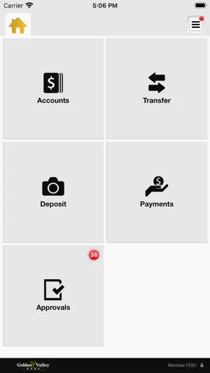 Golden Valley Bank Business screenshot 3