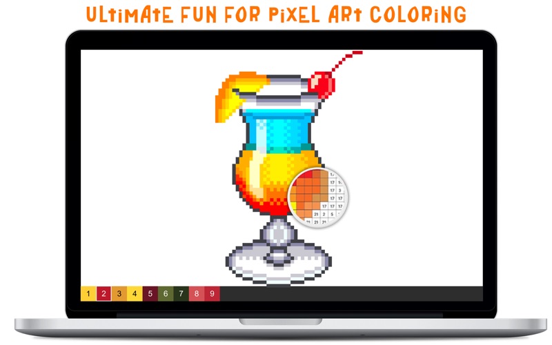 Screenshot #1 pour Coloring by Pixel Number