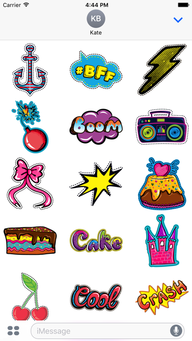Screenshot #2 pour Dashed Fashion Stickers