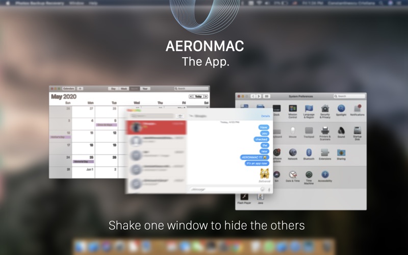 Screenshot #1 pour Aeronmac | Hide Windows