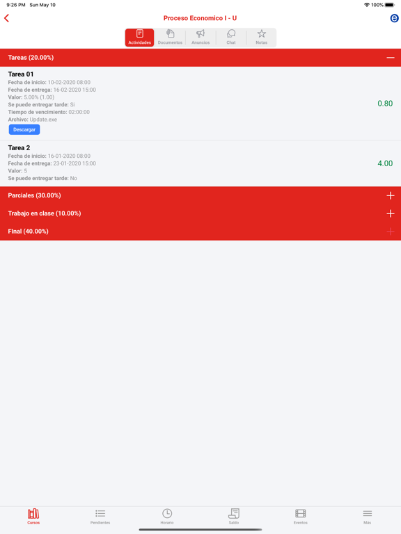 MiU iPad screenshot 6 - Education app