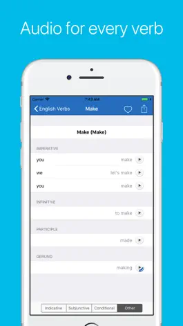 Game screenshot English Verb Conjugator mod apk