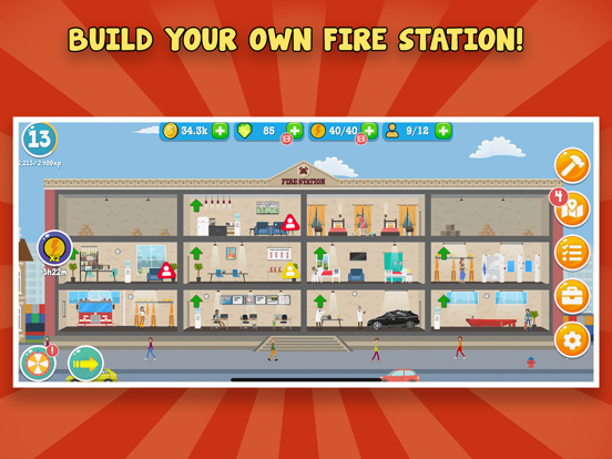 Screenshot #4 pour Fire Inc: Fire station builder