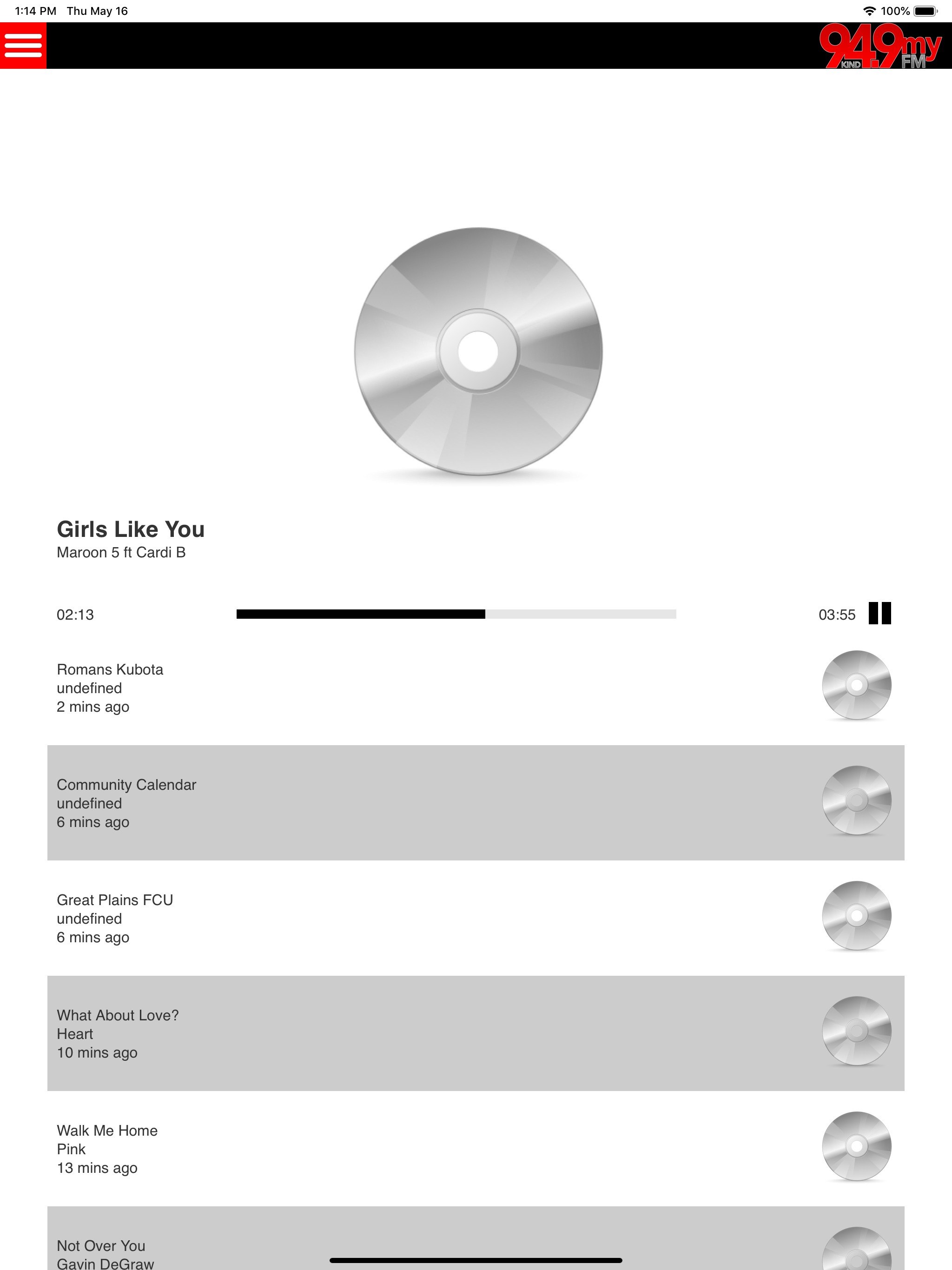 KIND 94.9 MY FM