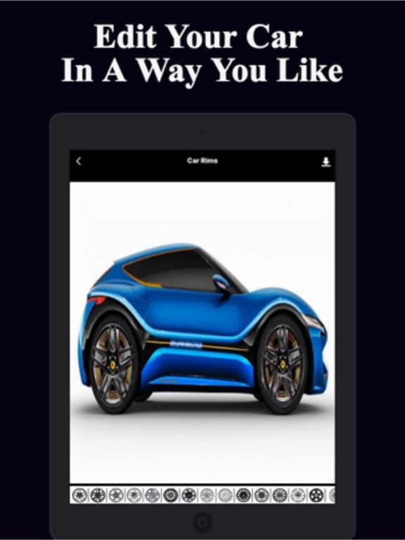 Screenshot #4 pour Car Rim Photo Editor