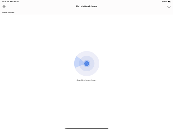 Screenshot #4 for Find Headphones and BLE Device