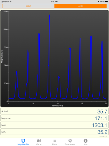 Screenshot #4 pour Gauss Meter