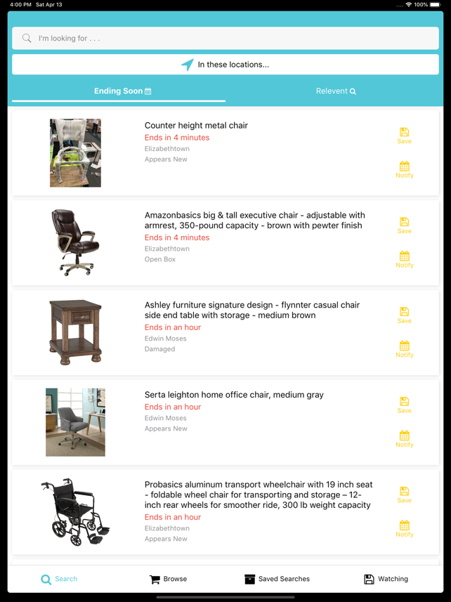 FTSearch - Fast Track Bid Tool Screenshot