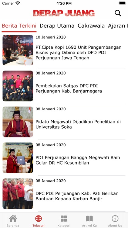 DerapJuang eNews screenshot-3