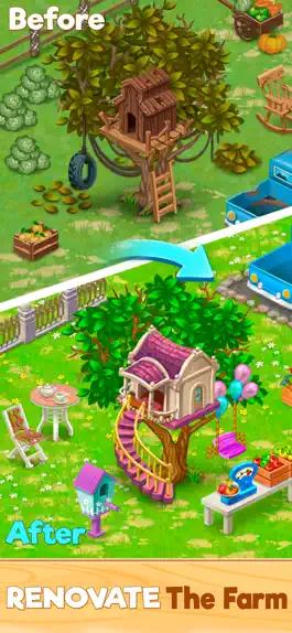 Game screenshot Granny’s Farm: Match-3 Game mod apk