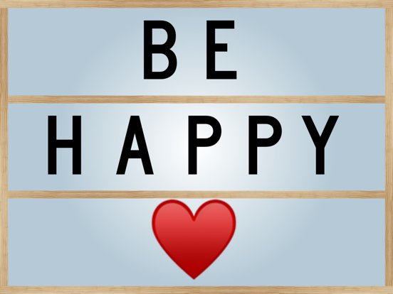 Light up letter box iPad screenshot 4 - Lifestyle app