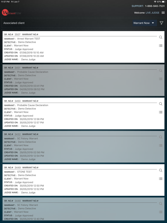 Screenshot #6 pour WarrantNow