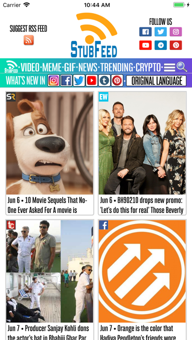 Screenshot #1 pour StubFeed