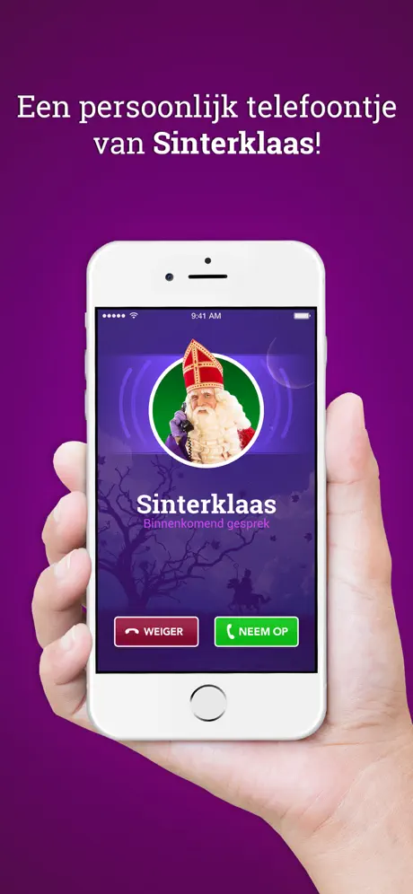 Bellen met Sinterklaas!