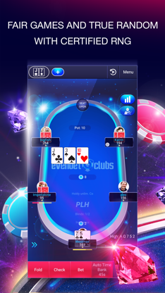Evenbet Poker Clubs screenshot 1