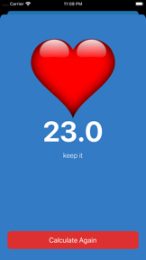 BMI Calculator Pro. screenshot