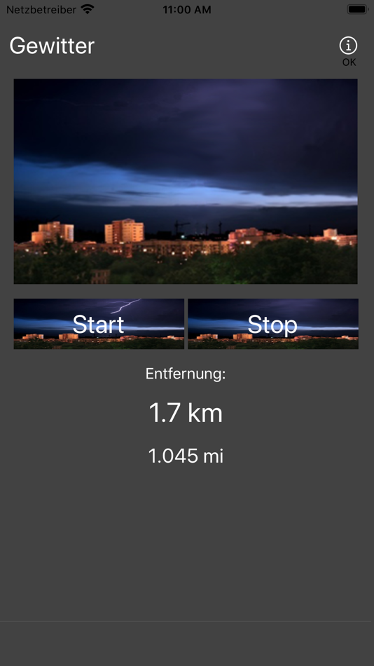 #1. Thunderstorm Range (iOS) 由: Kai Bruchmann