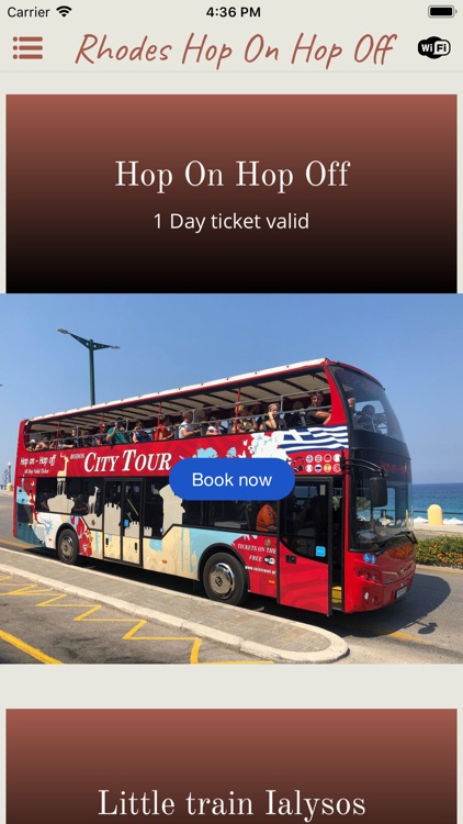 Rhodes Hop On Hop Off