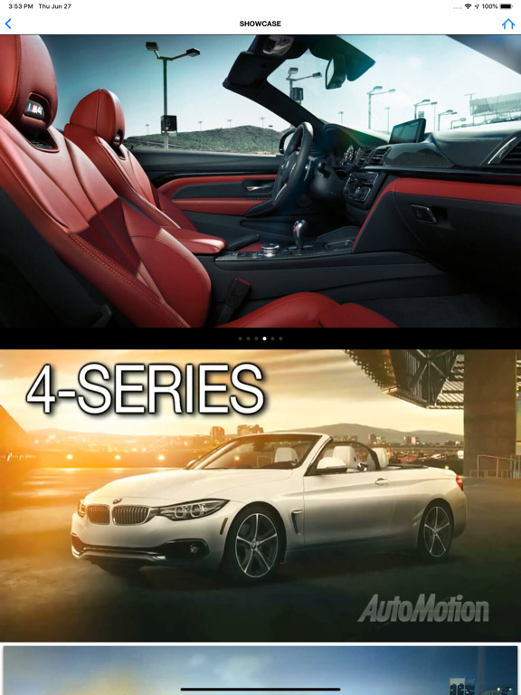 Santa Fe BMW iPad screenshot 3 - Shopping app