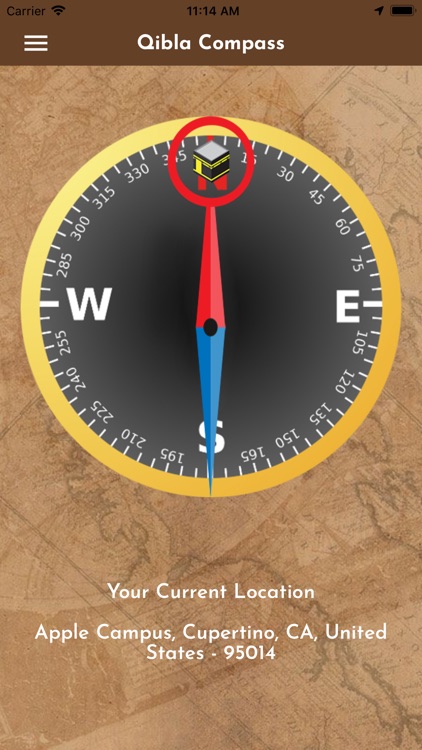 Kaaba Compass & Prayer time screenshot-4