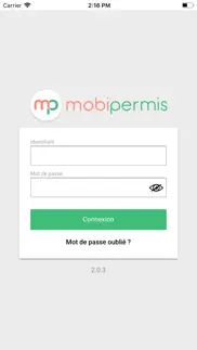 mobipermis iPhone Captures Décran 1