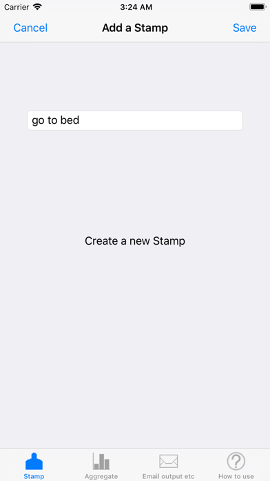 Lifelog Stamp Screenshot