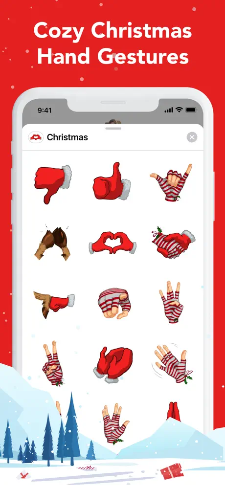 Christmas Hand Gestures