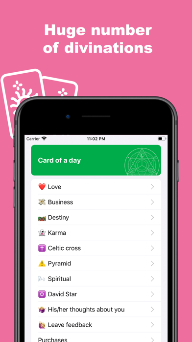 Screenshot #2 pour Tarot Pro: Find out your fate!