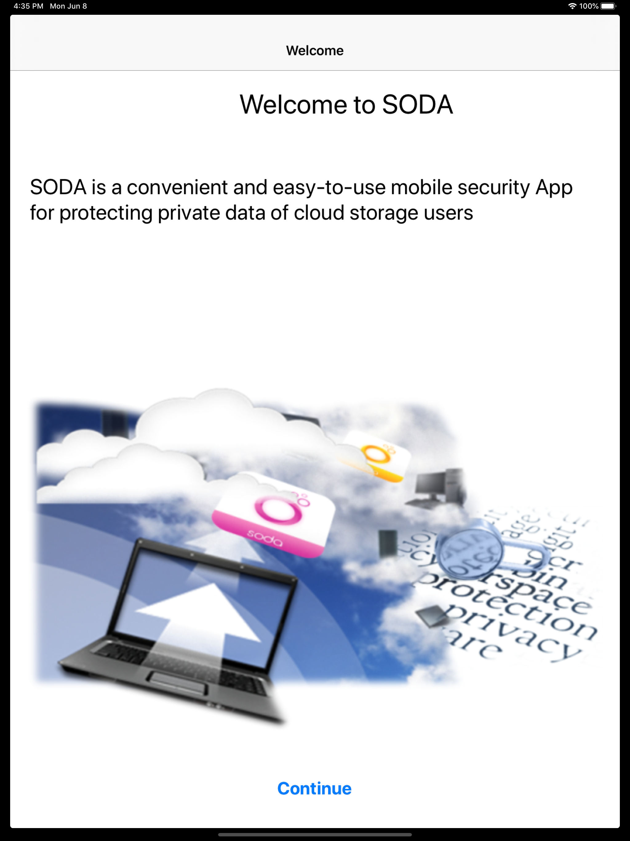 SODA Safe of Data App screenshot 7