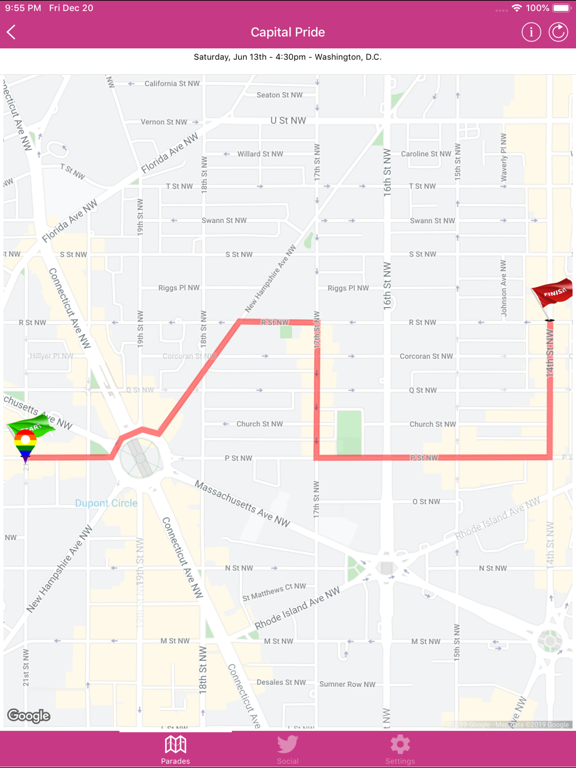 Screenshot #4 for Pride Parade Tracker