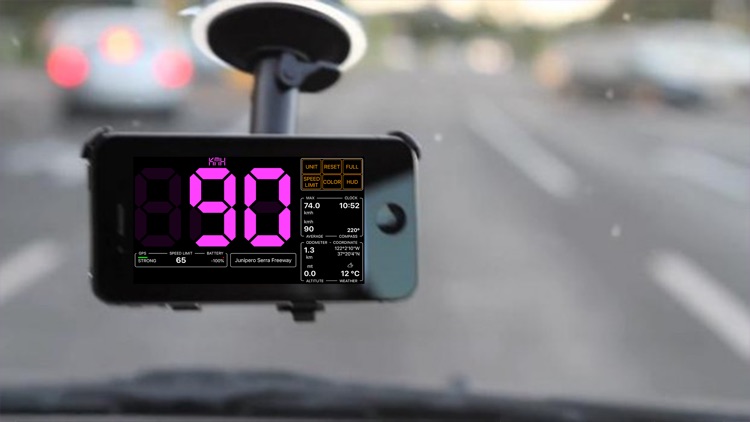 GPS Speedmeter mph kmh screenshot-7