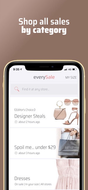 EverySale - Designer Clothing(圖4)-速報App