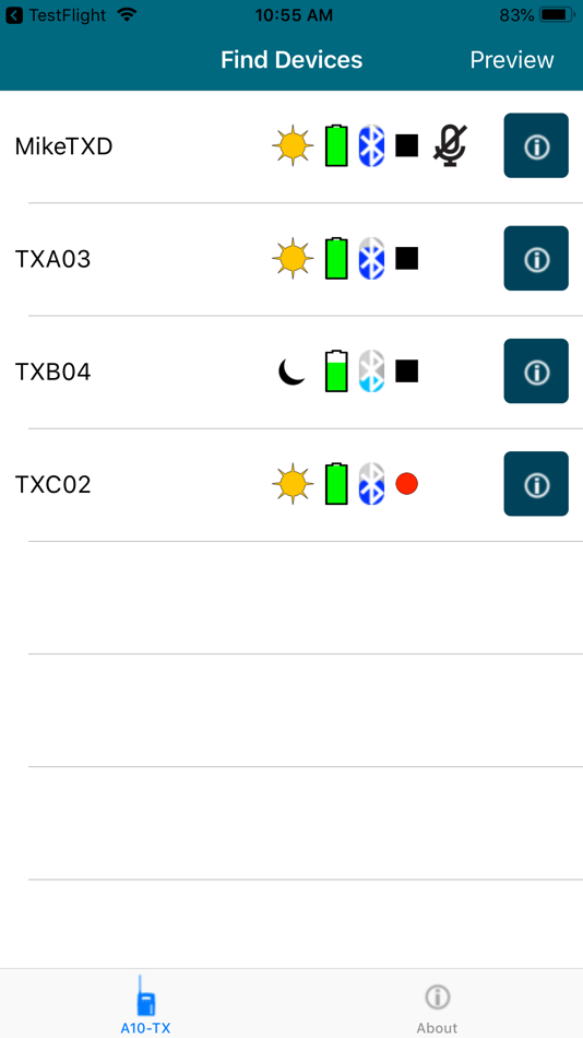 #1. A10-TX Remote (iOS) 由: Audio Ltd