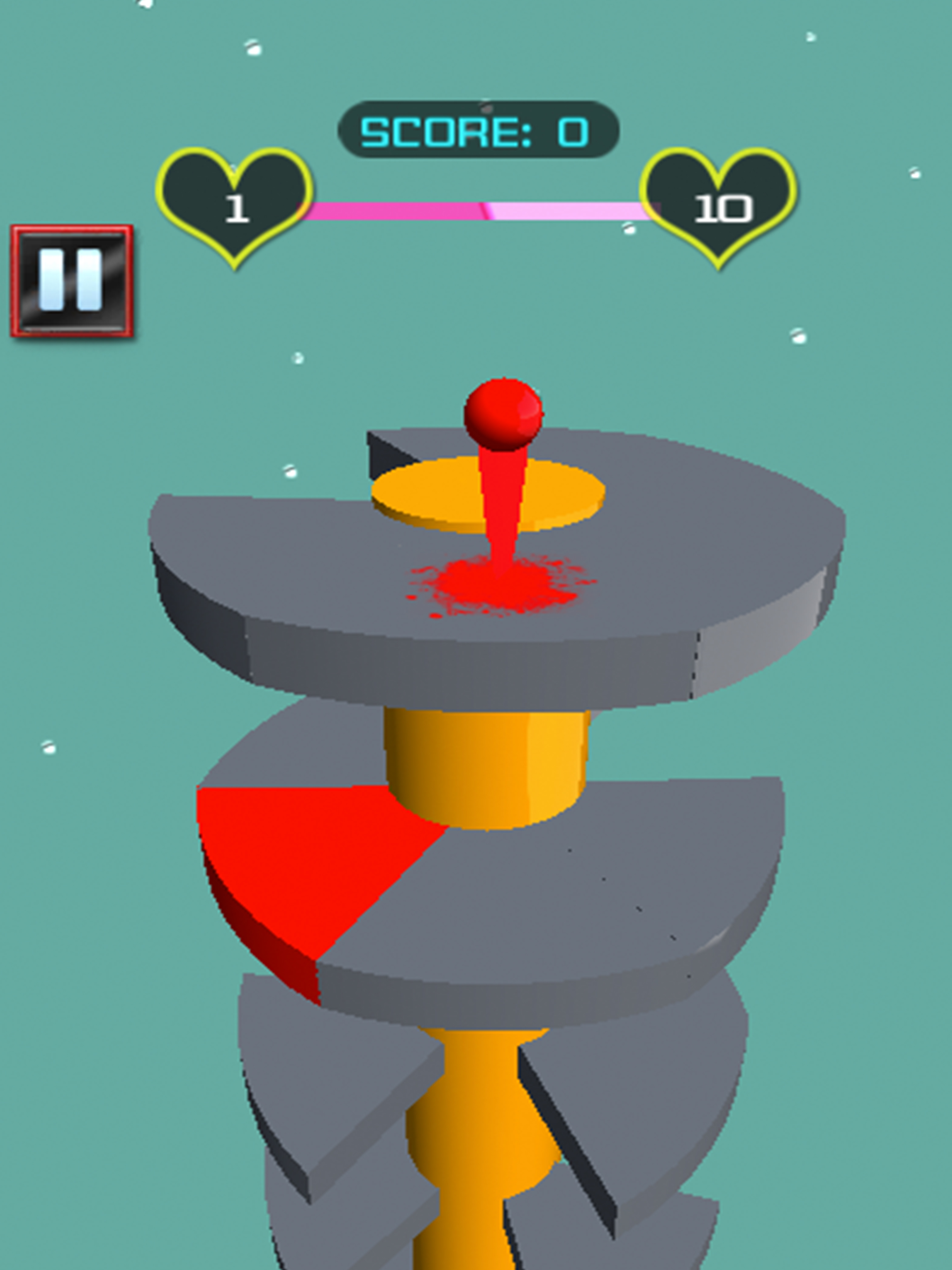 VT Tower Ball FallDown