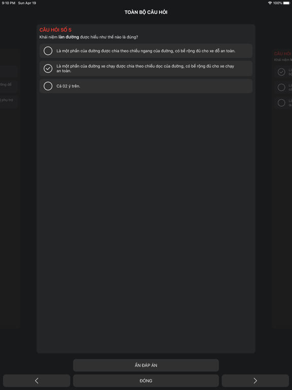 Screenshot #5 pour Lý thuyết sát hạch lái xe ôtô