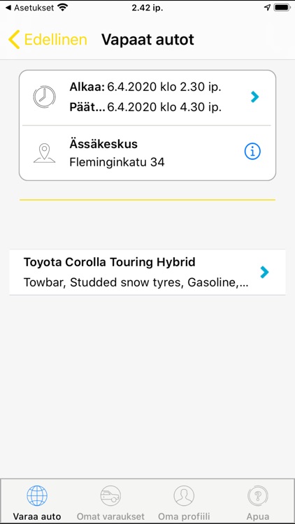 Hertz Car Sharing Suomi screenshot-3