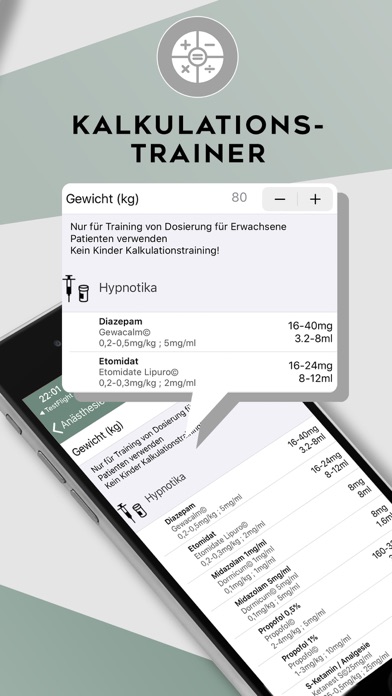 Anästhesie Basic Screenshot