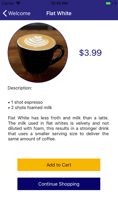 Billys Cafe Screenshot