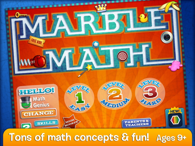 ‎Marble Math Screenshot