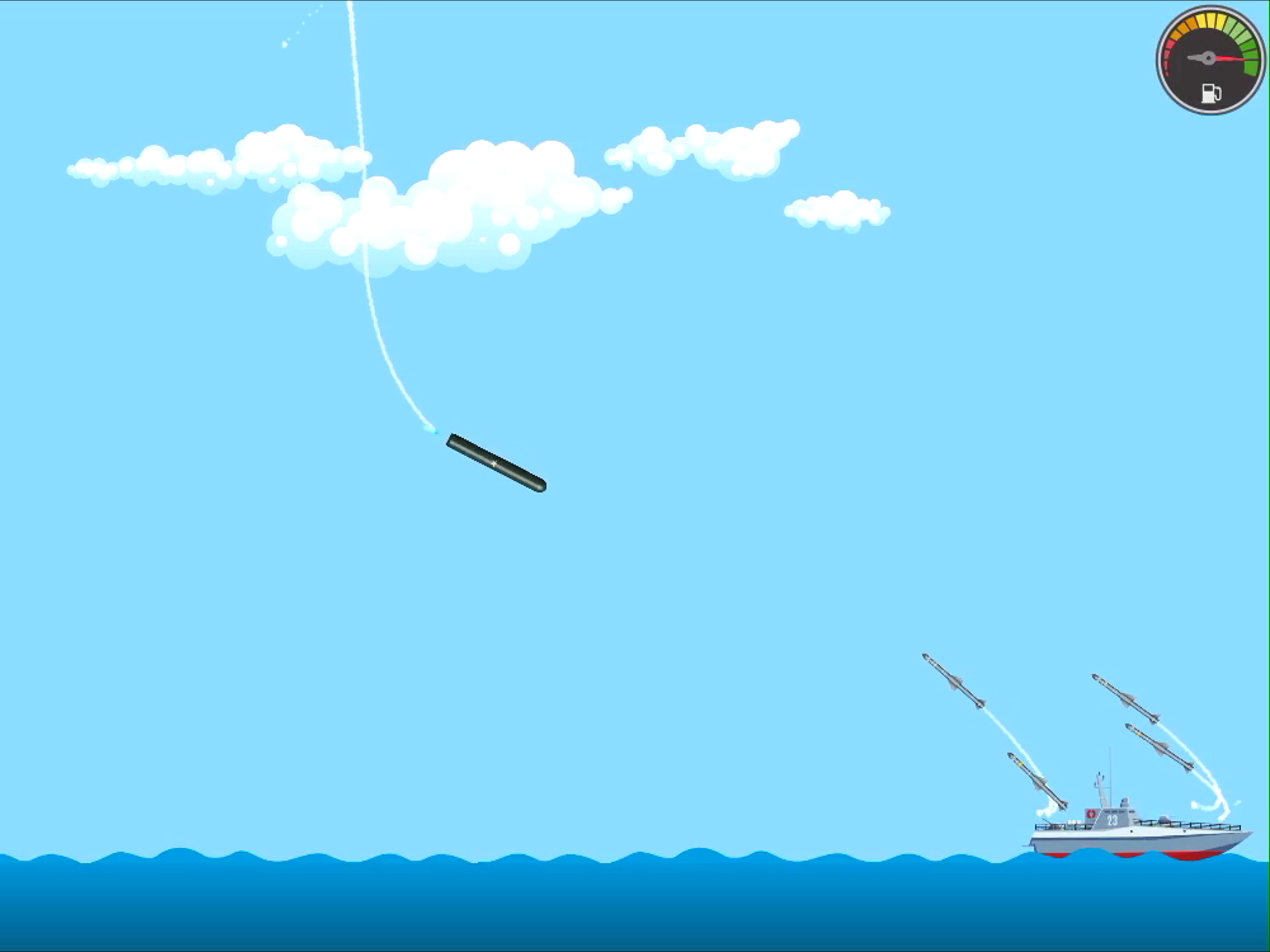 Missile vs Warships