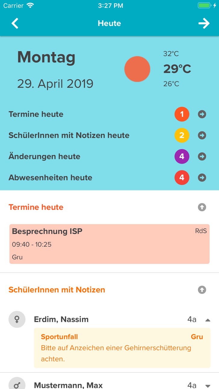 iPhone screenshot
